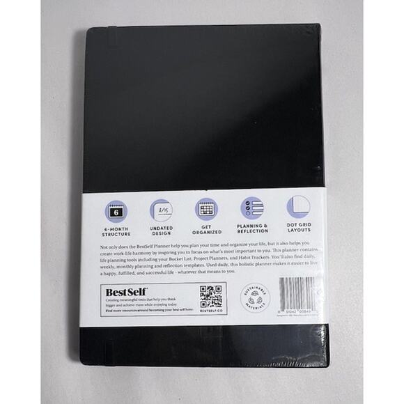 Self Journal by Best Self Daily Planner Goals Premium Paper Hardback - Picture 3 of 8